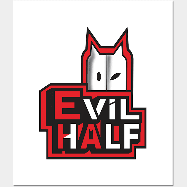 evil half Wall Art by thyou